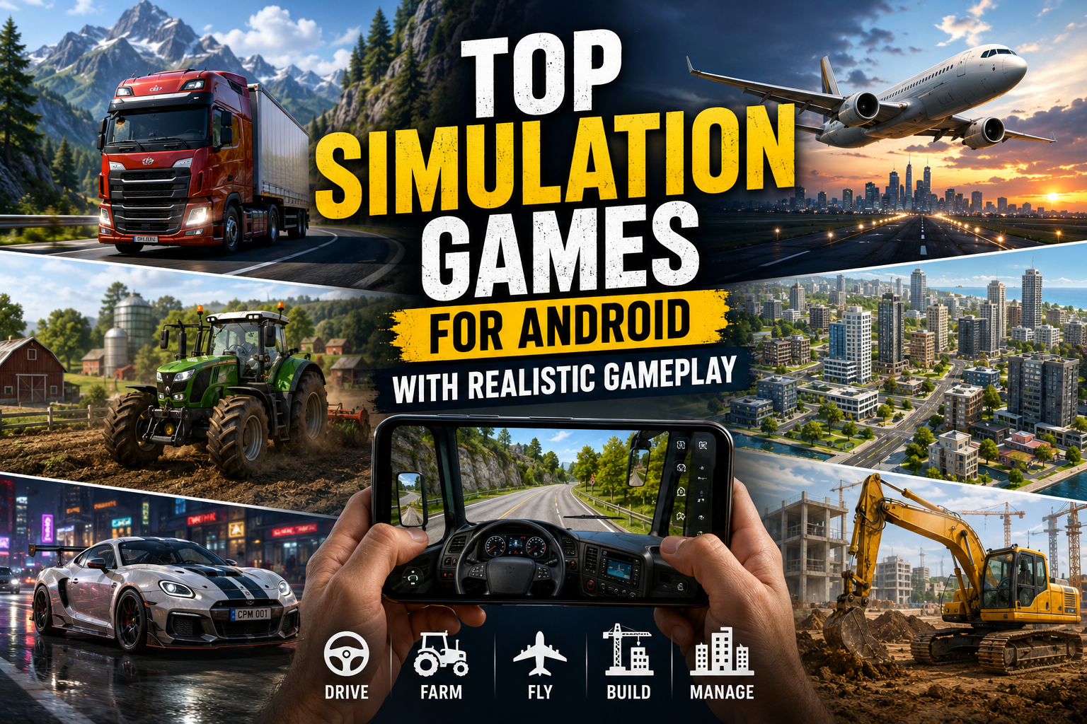 Top Simulation Games For Android With Realistic Gameplay